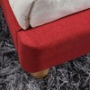 Birlea Stockholm Upholstered Red Double Bed