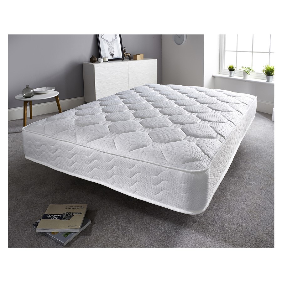 Luxury 1000 Pocket Sprung Combination Double 4'6 Mattress - Medium/Firm Firmness