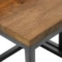 Suri Nest of Tables in Wood & Iron - Industrial