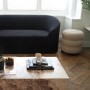 Large Rectangular Beige Marble Coffee Table - Sur