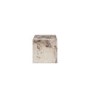 Square Beige Marble Side Table - Sur