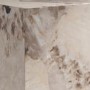 Square Beige Marble Side Table - Sur