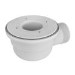 White 90mm Shower Waste without Dome for Sileti Trays