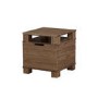 Rustic Oak Solid Wood Lamp Table