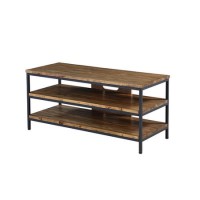 Jual Furnishings Metal and Rustic Oak TV Stand