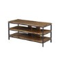 Jual Furnishings Metal and Rustic Oak TV Stand