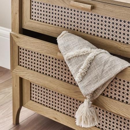 Rattan Chest of 3 Drawers - Sydney - Julian Bowen