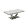 Large Vida Living Selene Coffee Table in Bone White