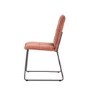 Soren Set of 4 Pink Velvet Dining Chairs 
