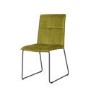 Soren Set of 4 Green Velvet Dining Chairs