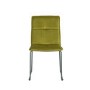 Soren Set of 4 Green Velvet Dining Chairs