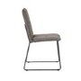 Soren Set of 4 Grey Velvet  Dining Chairs