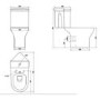 Cedar Corner Toilet with Slim Soft Close Seat