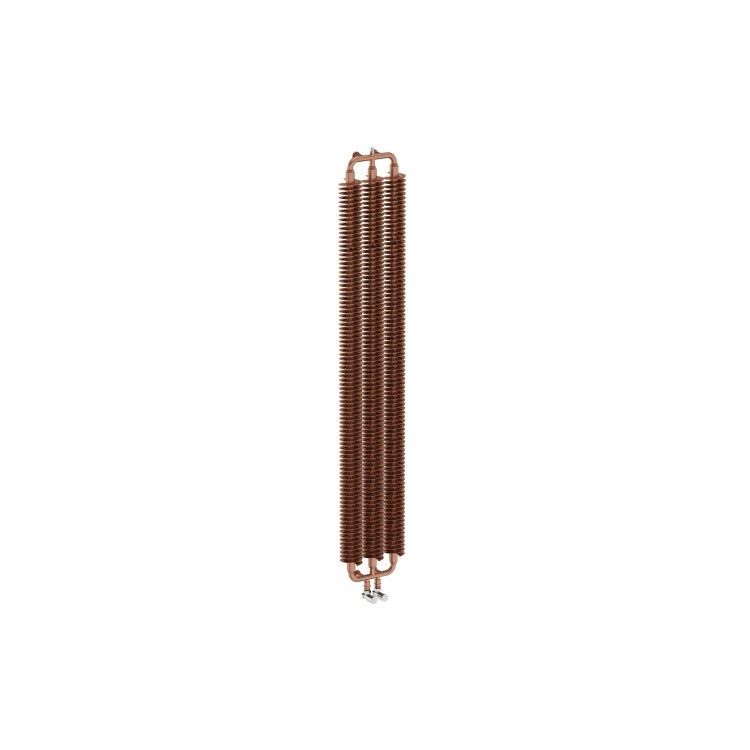 Brushed Copper Tall Vertical Radiator 1720 x 290mm -Industrial Style