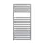 Metallic Silver Vertical Bathroom Towel Radiator 1180 x 600mm