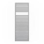 Metallic Silver Vertical Bathroom Towel Radiator 1660 x 600mm