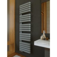 Textured Grey Vertical Bathroom Towel Radiator 1695 x 500mm