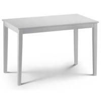 Julian Bowen Taku Dining Table In Satin White 