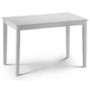 Julian Bowen Taku Dining Table In Satin White 