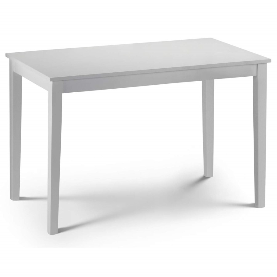 Julian Bowen Taku Dining Table In Satin White 