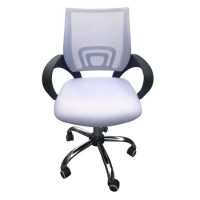 LPD Tate Mesh Back Office Chair in White