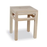 Teak Occasionals Square Stool