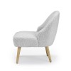 Ted Accent Armchair in Grey