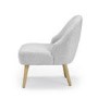 Ted Accent Armchair in Grey