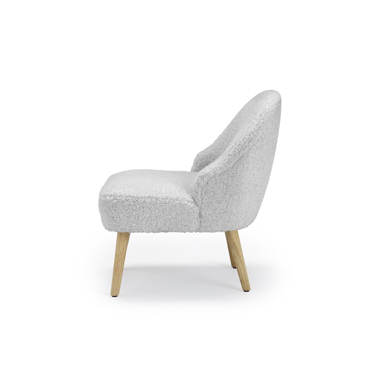 Ted Accent Armchair in Grey