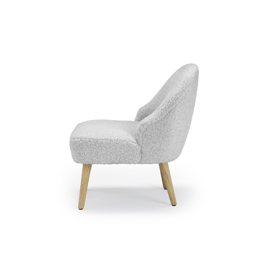 GRADE A1 - Ted Accent Armchair in Grey