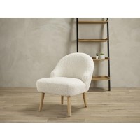 GRADE A1 - Ted Accent Armchair in White