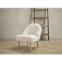GRADE A1 - Ted Accent Armchair in White