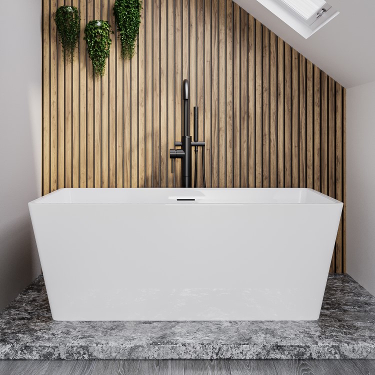 Freestanding Double Ended Bath 1500 x 700mm - Tetra