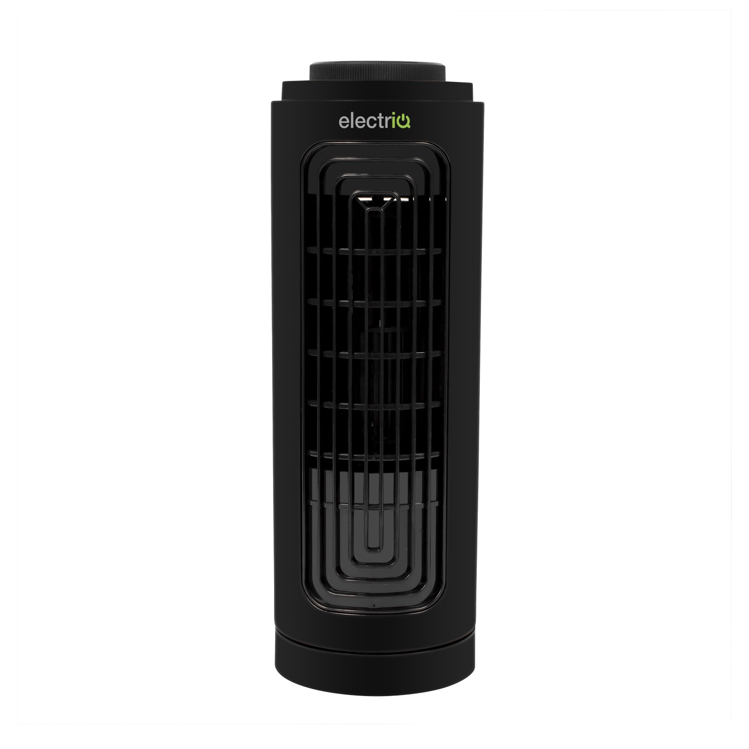 Electrix Fans electriQ 13 Inch Quiet Oscillating Tower Fan - Black - Furniture123