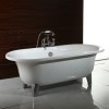 Warwick Traditional Freestanding Bath with Modern Chrome Feet- 1730 x 780 x 640mm