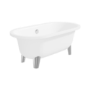 Warwick Traditional Freestanding Bath with Modern Chrome Feet- 1730 x 780 x 640mm