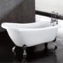 Kingham Traditional Slipper Style Freestanding Bath with Lion Feet - 1700 x 730 x 770mm