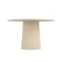 Round Ash Pedestal Dining Table - Seats 4 - Theodore