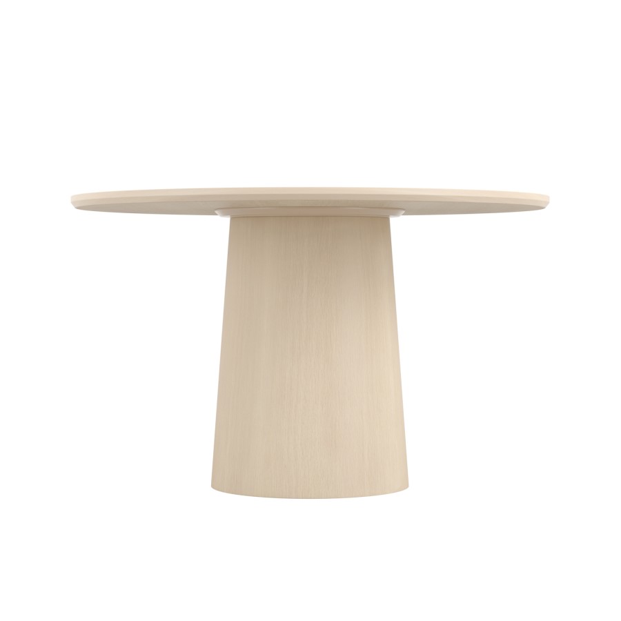Round Ash Pedestal Dining Table - Seats 4 - Theodore