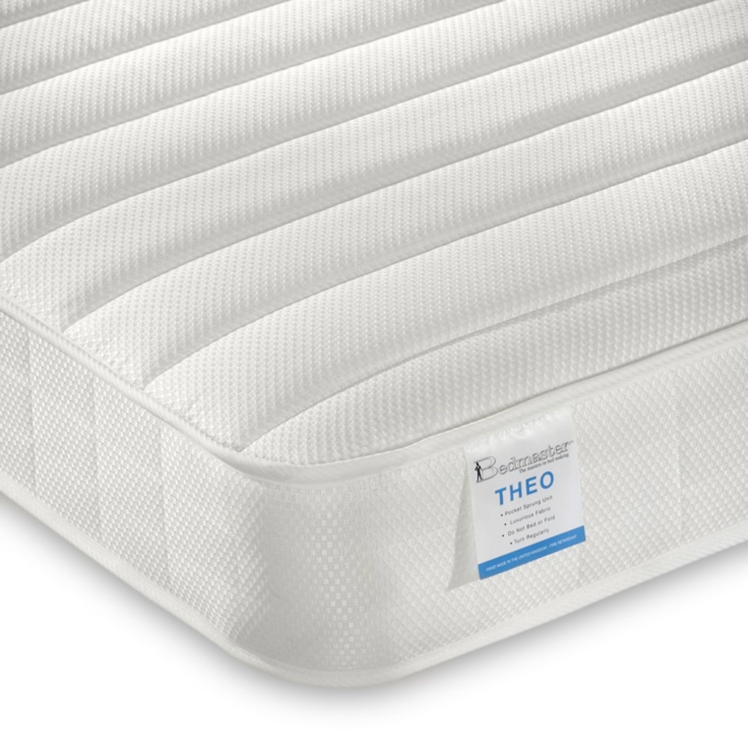 Theo Pocket Sprung Quilted Mattress - Single THEO2 5056096021110.0