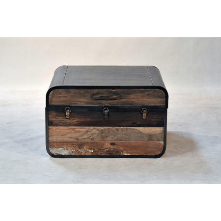 GRADE A2 - Recycled Boat Retro Trunk Coffee Table