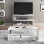 White High Gloss Coffee Table - Artemis Range