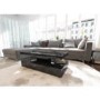 GRADE A2 - Tiffany Black High Gloss Rectangular Coffee Table with LED Lighting