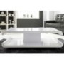 Tiffany White High Gloss Coffee Table with LED Lighting