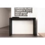 GRADE A1 - Tiffany Black High Gloss Narrow Console Table