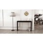 GRADE A1 - Tiffany Black High Gloss Narrow Console Table