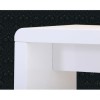 GRADE A2 - GRADE A2 - Tiffany White High Gloss LED Console Table 
