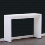 Tiffany White High Gloss Wide Console Table