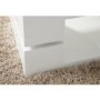 GRADE A2 - Tiffany White High Gloss Square Rotating Top Coffee Table