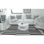 High Gloss Round White Coffee Table - Tiffany Range